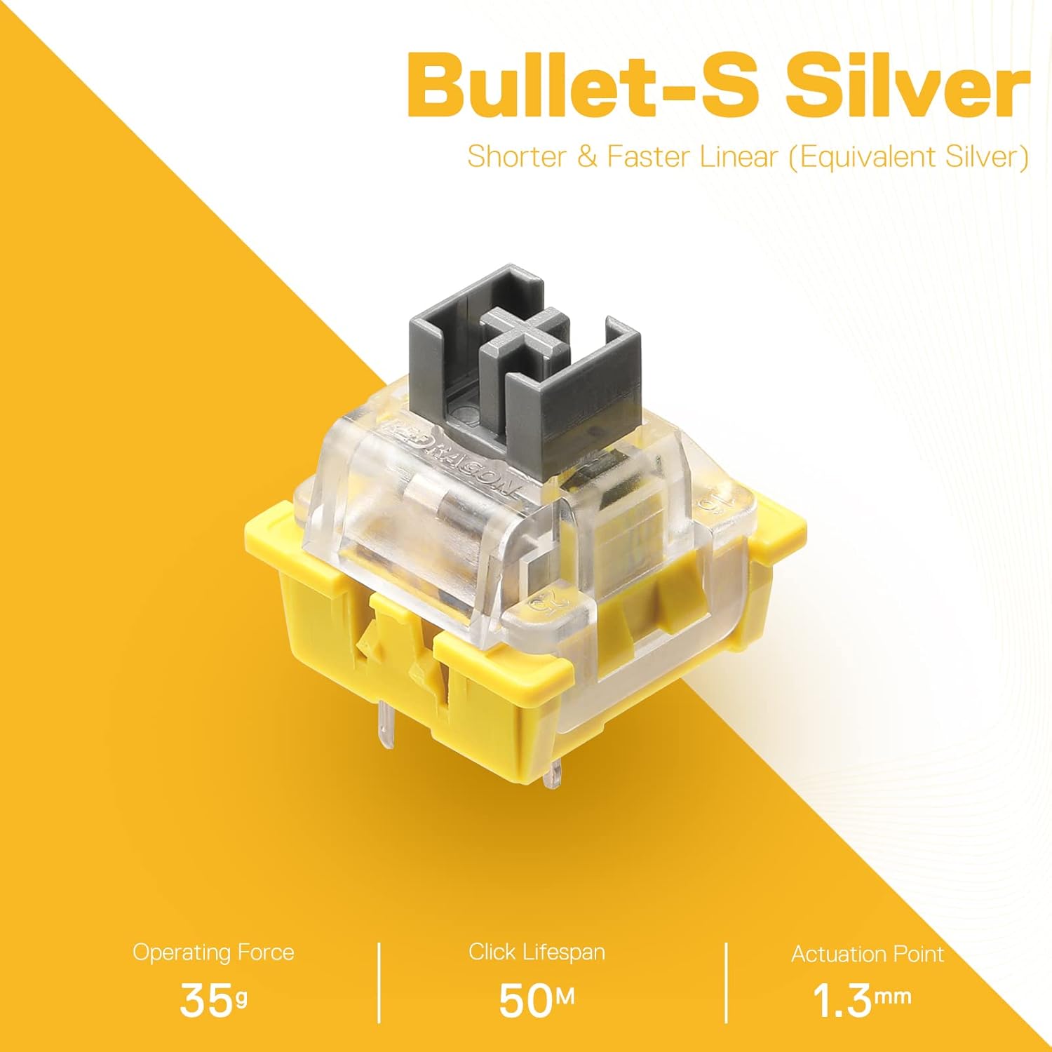 Redragon A113 Bullet-S Linear Mechanical Switch Redragon A113 Bullet-S Linear Mechanical Switch